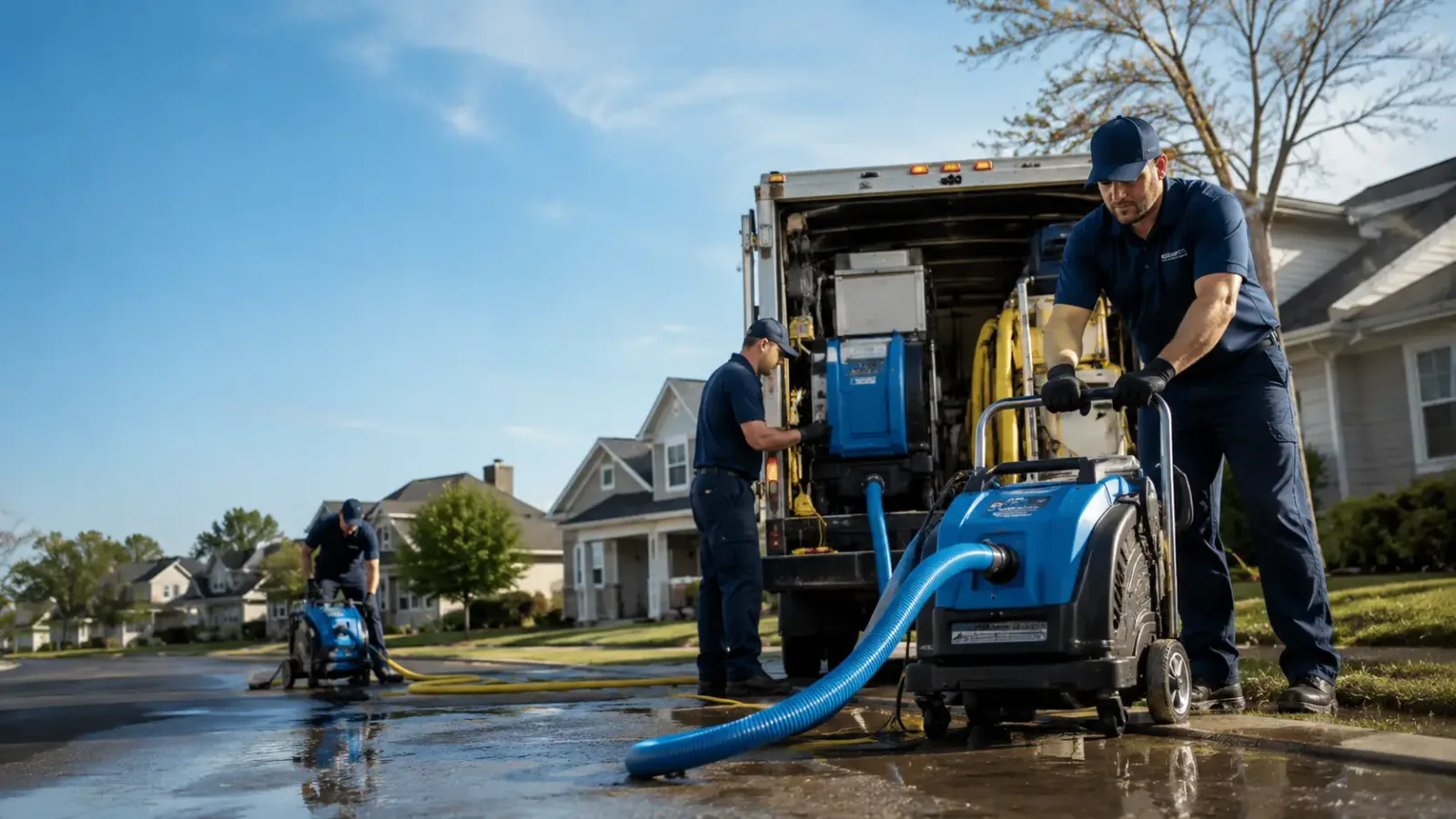 Flood Damage Cleanup in Palm, PA